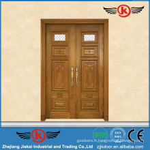 JieKai M126 portes intérieures en bois massif / portes doubles en bois massif / portes en bois massif